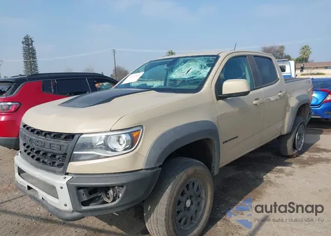 2022 Chevrolet Colorado 4Wd Short Box Zr2 z USA, uszkodzony, nr VIN 1GCGTEEN3N1241270